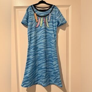 NWOT Disney inspired Avatar Navi dress